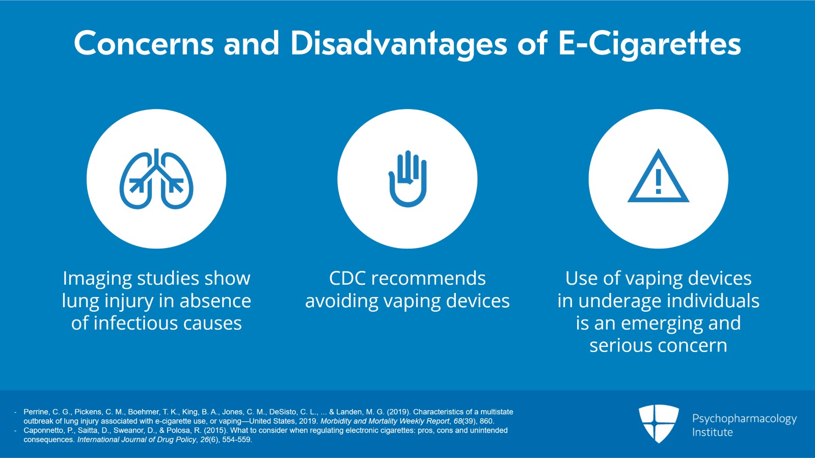 Using E Cigarettes What Clinicians Must Know Psychopharmacology